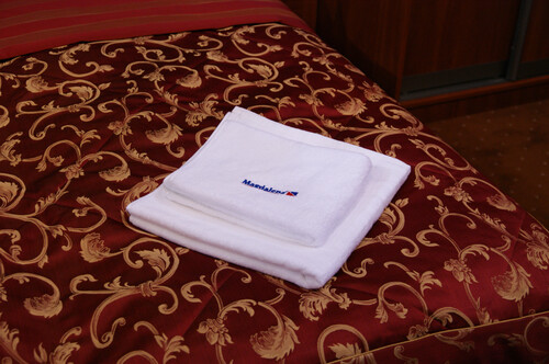 Ręczniki hotelowe z haftem komputerowym
