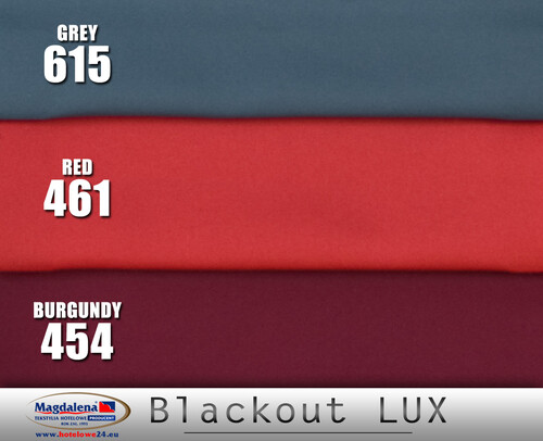 Tkanina zaciemniająca z atestem niepalności Blackout LUX - 150cm